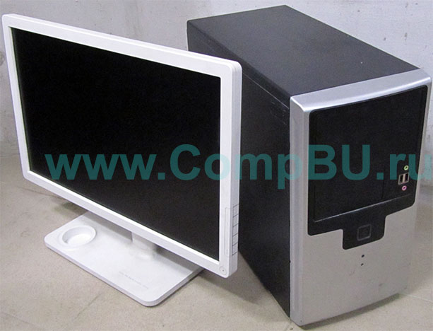 Комплект: четырёхядерный компьютер с 4Гб памяти и 19 дюймовый ЖК монитор (Кемерово)